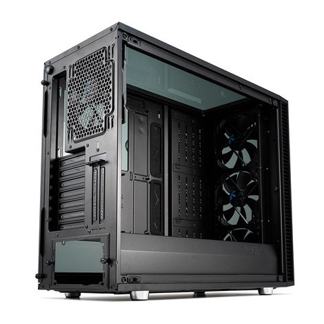 Fractal Design | Define S2 Vision - Blackout | Side window | E-ATX | Power supply included No | ATX - 5